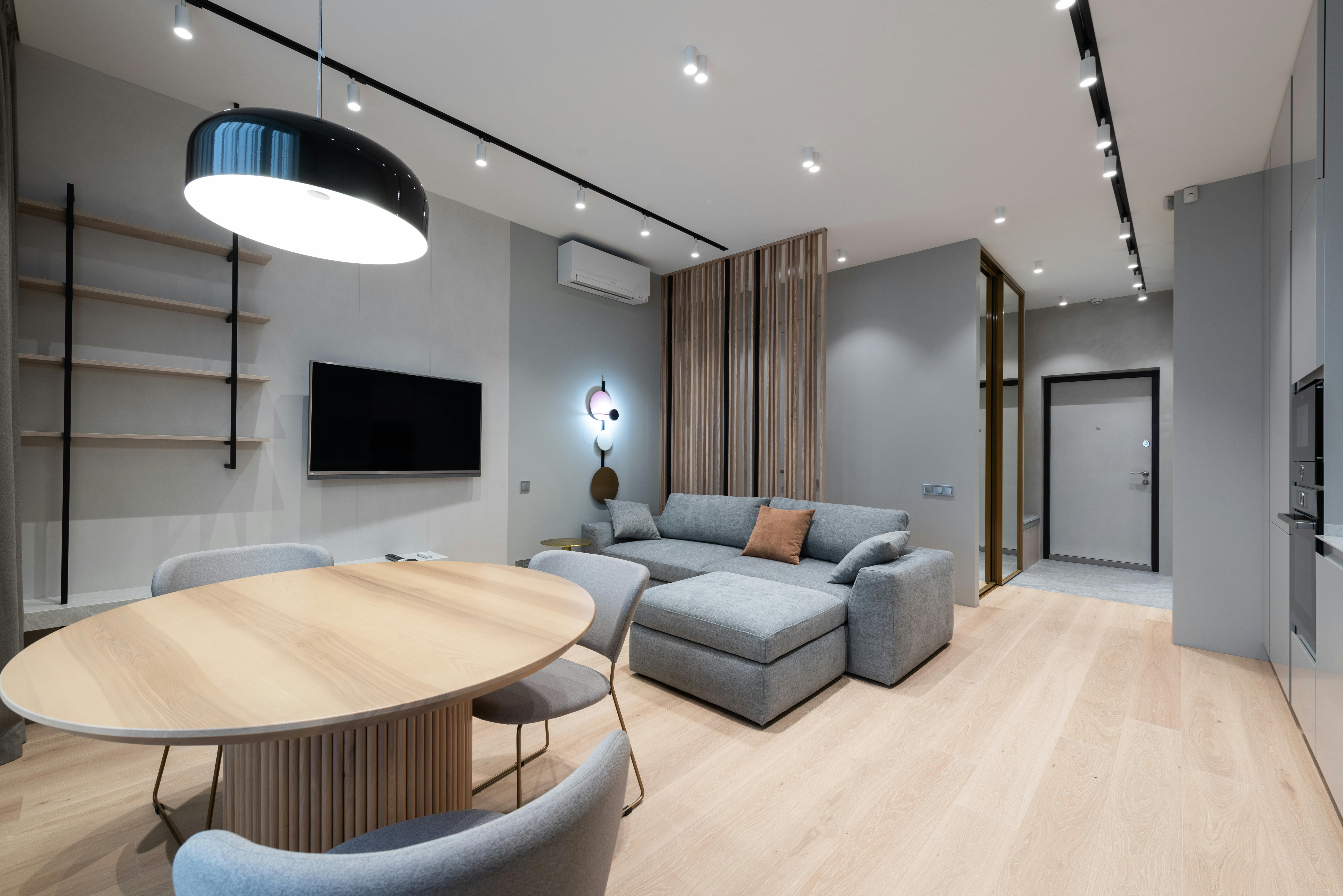 Modern Living Room Floor